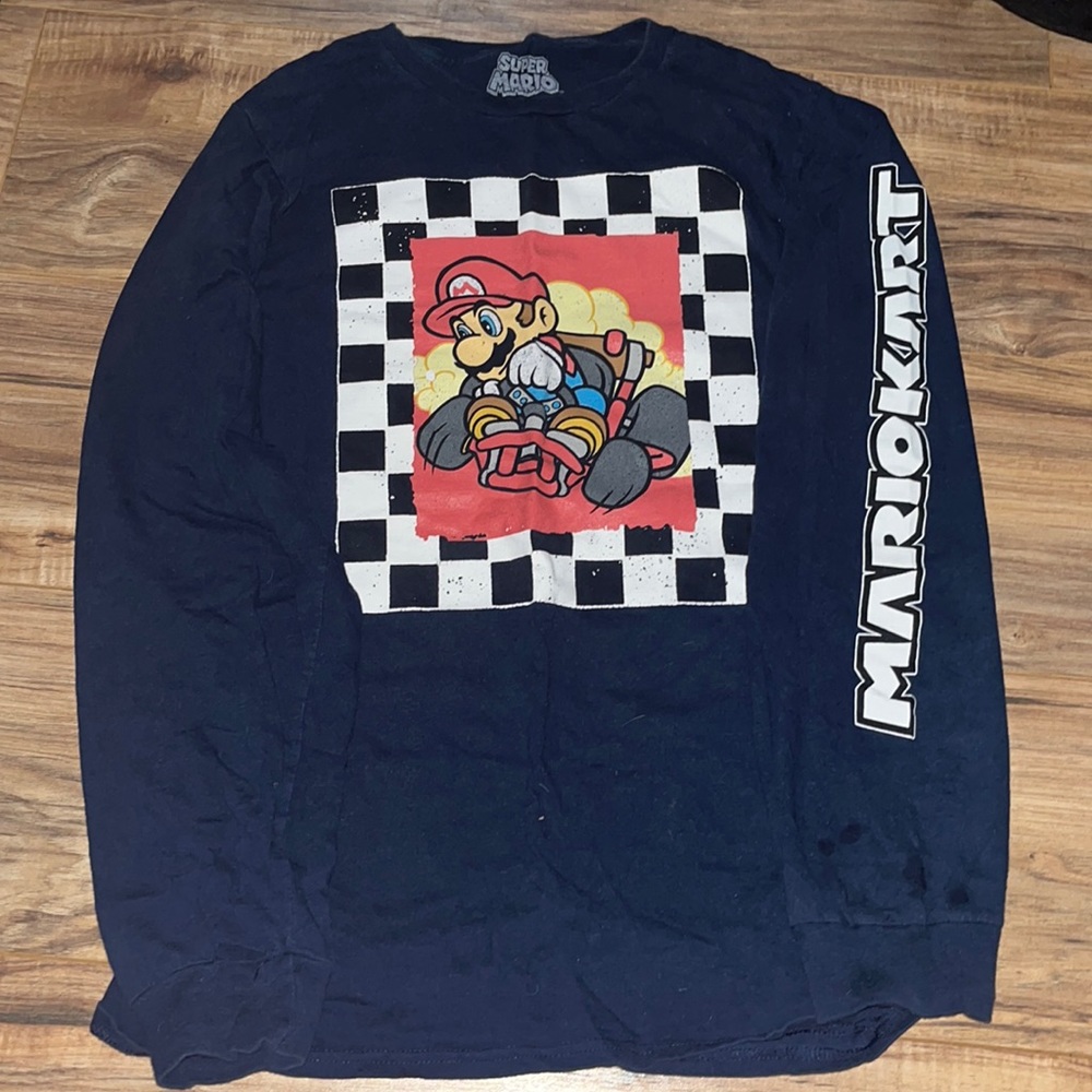 mario shirt long sleeve